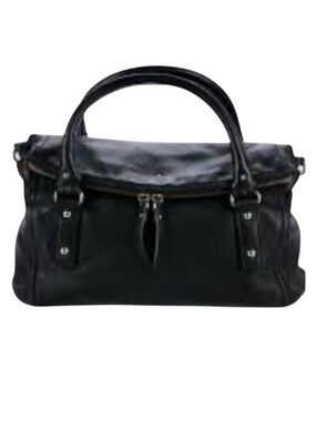 Kate Spade New York Southport Avenue Carmen Satchel Black W/ Gold accents